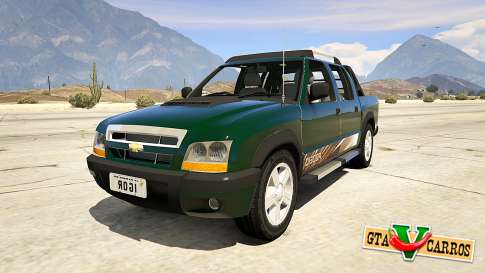 2011 Chevrolet S-10 Rodeio for GTA 5 front view