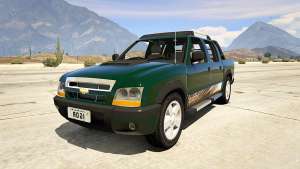 2011 Chevrolet S-10 Rodeio for GTA 5 front view