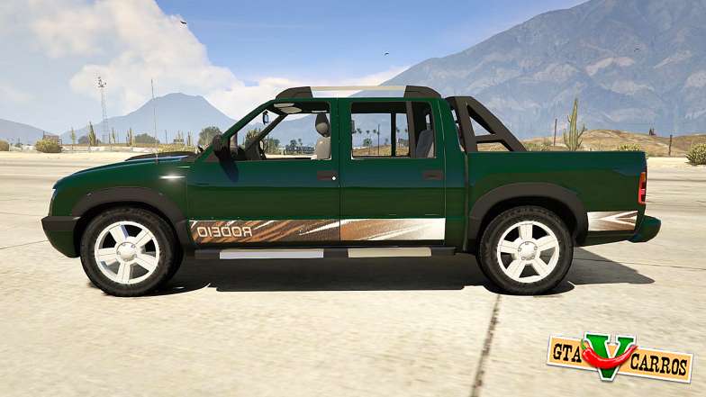 2011 Chevrolet S-10 Rodeio for GTA 5 side view