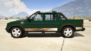 2011 Chevrolet S-10 Rodeio for GTA 5 side view