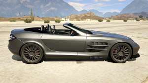 Mercedes-Benz SLR 722s Roadster &amp; Mansory for GTA 5 side view