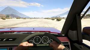 Land Rover Discovery 4 for GTA 5 steering wheel view
