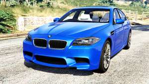 BMW M5 (F10) 2012 [replace] for GTA 5 front view