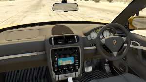 Porsche Cayenne Turbo 2010 for GTA 5 steering wheel view