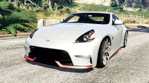 Nissan 370Z Nismo Z34 2016 [replace]  for GTA 5 front view