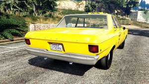 Plymouth Belvedere 1965 Taxi [replace] for GTA 5 back view