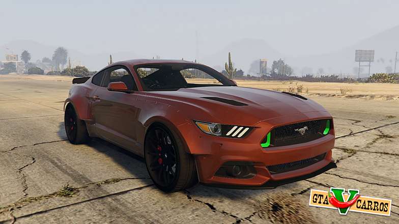 Ford Mustang GT Premium HPE750 Boss for GTA 5 front view