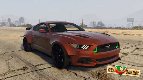 Ford Mustang GT Premium HPE750 Boss for GTA 5 front view