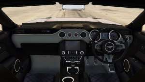 Ford Mustang GT Premium HPE750 Boss for GTA 5 interior view