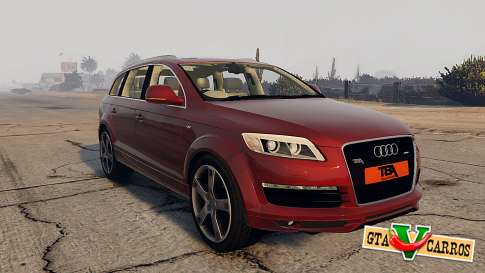 Audi Q7 AS7 ABT 2009 for GTA 5 front view