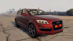 Audi Q7 AS7 ABT 2009 for GTA 5 front view