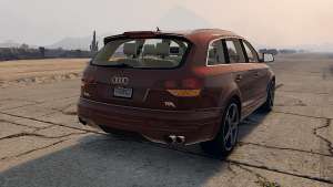 Audi Q7 AS7 ABT 2009 for GTA 5 back view
