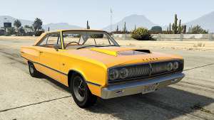 Dodge Coronet 440 1967 for GTA 5 front view