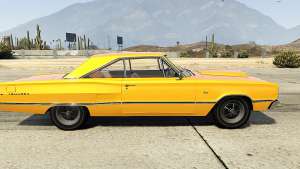 Dodge Coronet 440 1967 for GTA 5 side view