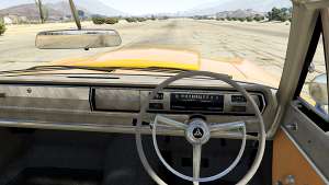 Dodge Coronet 440 1967 for GTA 5 interior view