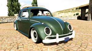 Volkswagen Fusca 1968 v1.0 [replace] for GTA 5 front view