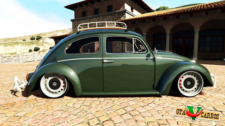 Volkswagen Fusca 1968 v1.0 [replace] for GTA 5 side view