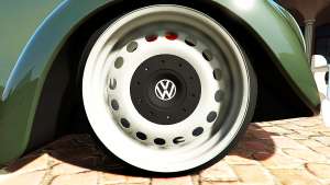 Volkswagen Fusca 1968 v1.0 [replace] for GTA 5 wheel view