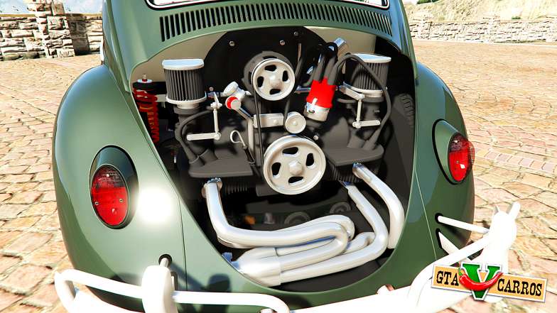 Volkswagen Fusca 1968 v1.0 [replace] for GTA 5 engine view