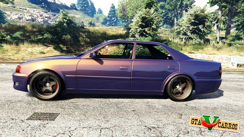 Toyota Chaser (JZX100) [add-on] for GTA 5 side view