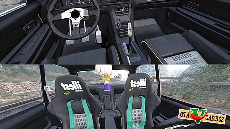 Toyota Chaser (JZX100) [add-on] for GTA 5 interior view