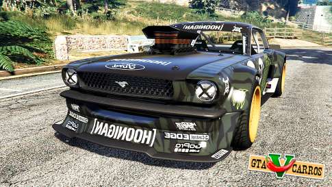 Ford Mustang 1965 Hoonicorn [add-on] for GTA 5 front view