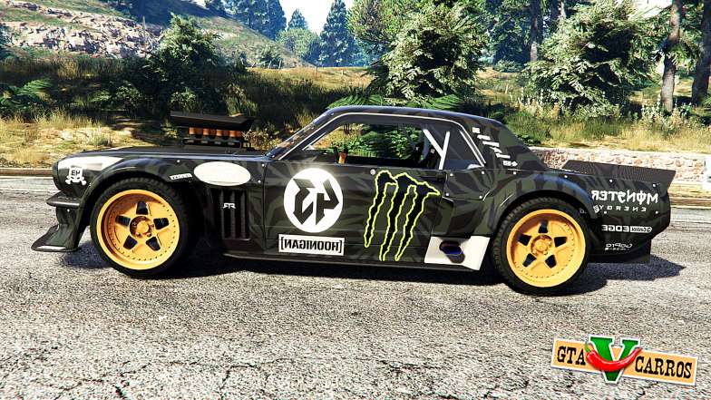 Ford Mustang 1965 Hoonicorn [add-on] for GTA 5 side view
