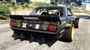 Ford Mustang 1965 Hoonicorn [add-on] for GTA 5 back view