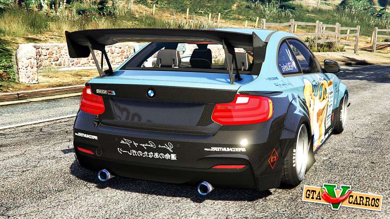 BMW M235i (F87) 69Works [add-on] for GTA 5 back view