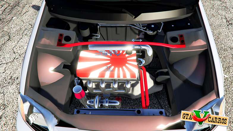 Honda Civic EK9 [kanjo edition] [replace] for GTA 5 engine view
