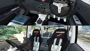 Mitsubishi Lancer Evolution IX Stormtrooper [r] for GTA 5 interior view