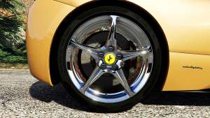 Ferrari 458 Italia [add-on] for GTA 5 wheel view