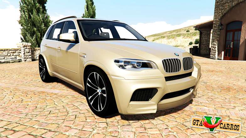 BMW X5 M (E70) 2013 v1.2 [add-on] for GTA 5 front view