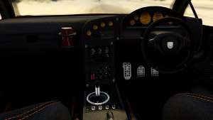 Pegassi Vacca RocketCow Widebody for GTA 5 interior view