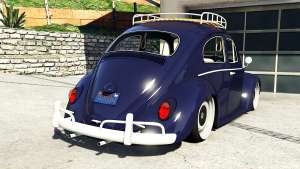 Volkswagen Fusca 1968 v0.9 [add-on] for GTA 5 back view
