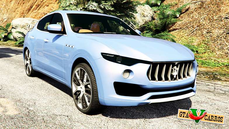 Maserati Levante 2017 [add-on] for GTA 5 front view