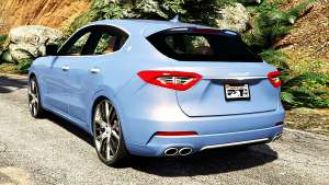 Maserati Levante 2017 [add-on] for GTA 5 back view