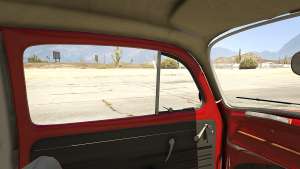 1963 Volkswagen Beetle 1.0.1 for GTA 5 interior view