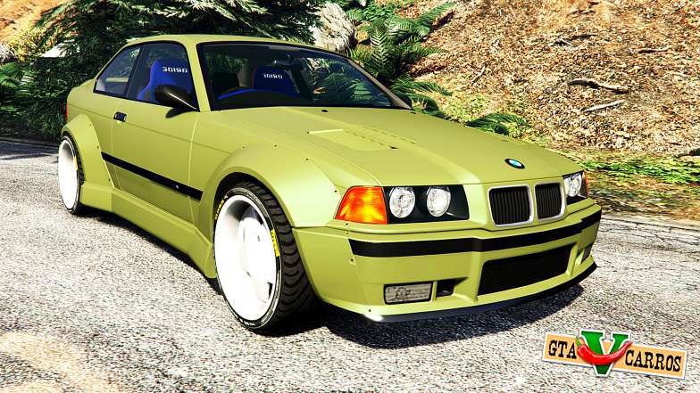 BMW M3 (E36) Street Custom v1.1 for GTA 5 front view