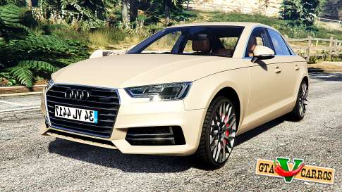 Audi A4 2017 for GTA 5 front view