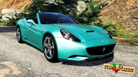 Ferrari California Autovista [add-on] for GTA 5 front view