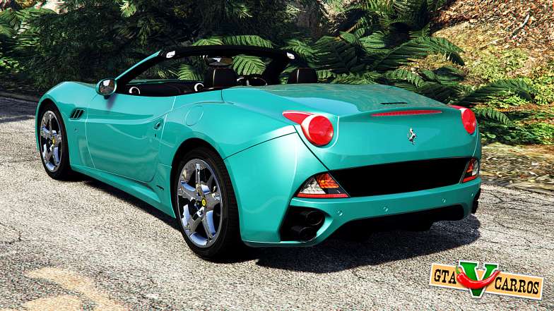 Ferrari California Autovista [add-on] for GTA 5 back view