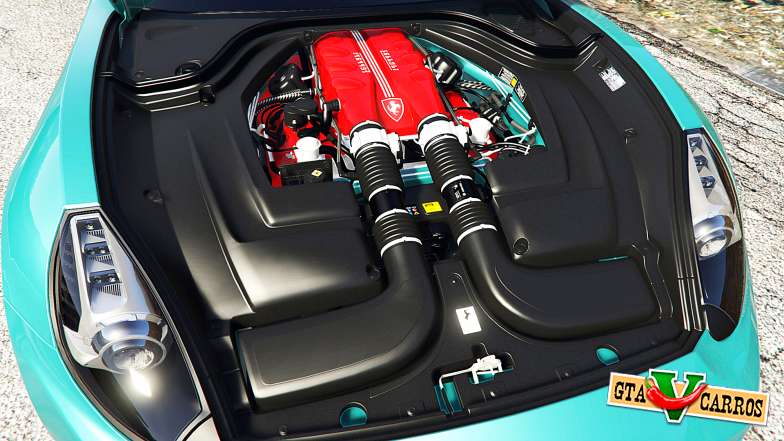 Ferrari California Autovista [add-on] for GTA 5 engine view