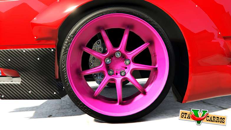 Nissan 180SX Type-X v1.0 for GTA 5 wheel view