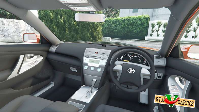 Toyota Camry V40 2008 [add-on] for GTA 5 steering wheel view