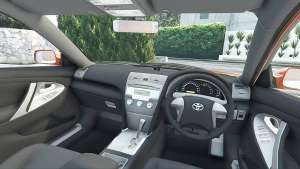 Toyota Camry V40 2008 [add-on] for GTA 5 steering wheel view