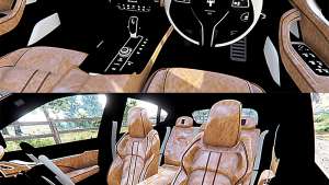 Maserati Levante 2017 for GTA 5 interior view