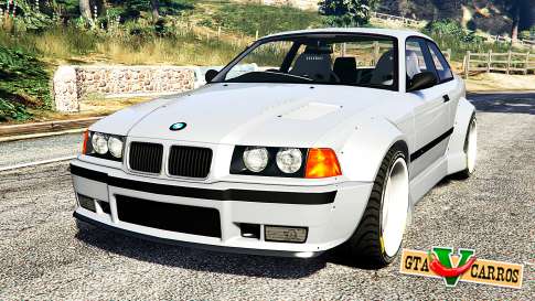 BMW M3 (E36) Street Custom for GTA 5 front view