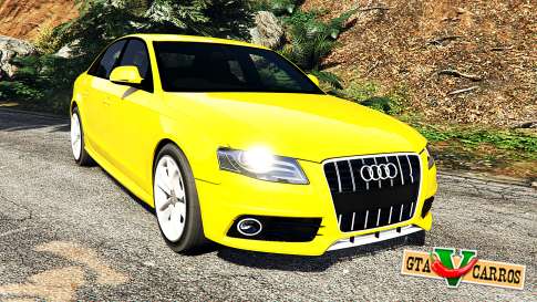 Audi A4 2009 for GTA 5 front view