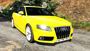 Audi A4 2009 for GTA 5 front view